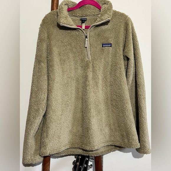 Patagonia Jackets & Blazers - Patagonia Womens Los Gatos 1/4 Zip Pullover Fleece Khaki XL